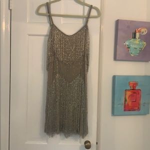 Top Shop Limited Kate Moss Edition Fringe Dress